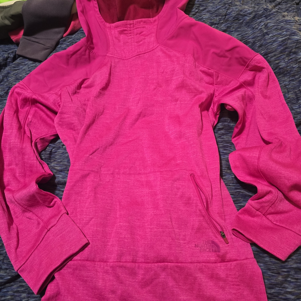 The North Face Fuchsia Hoodie